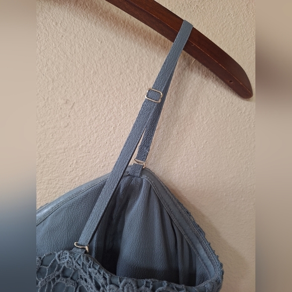 NWT Modcloth Womens A-line Crocheted Floral Bodice Party Dress Size 4 - Picture 8 of 12